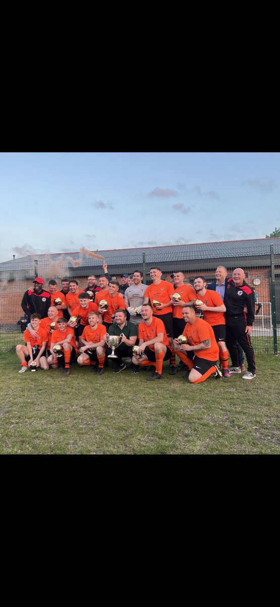 Well what a night Thursday was! Wigan Rovers winners of the Silcock Cup 🔴⚫️ 5-3 down with 15 minutes to go and then the lads won it on penalties. MOM @Ben__Harford scoring a hatrick, Graeme Croft and Josh Rogerson both scoring in 90 mins. UPTFR 🔴⚫️🏆