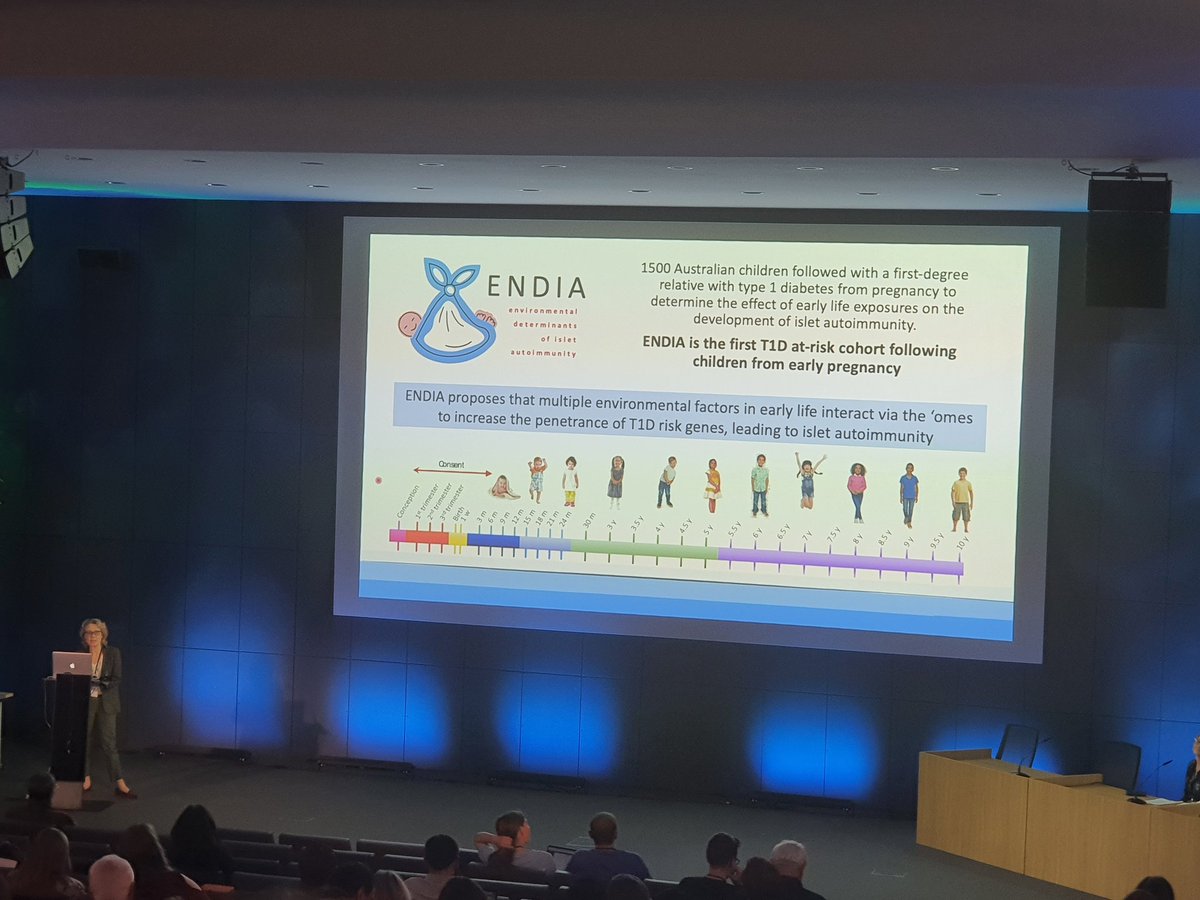 Jenny Couper shared with us about Endia, a longitudinal cohort to study the development of islet autoumnunity in Australia #ids2023