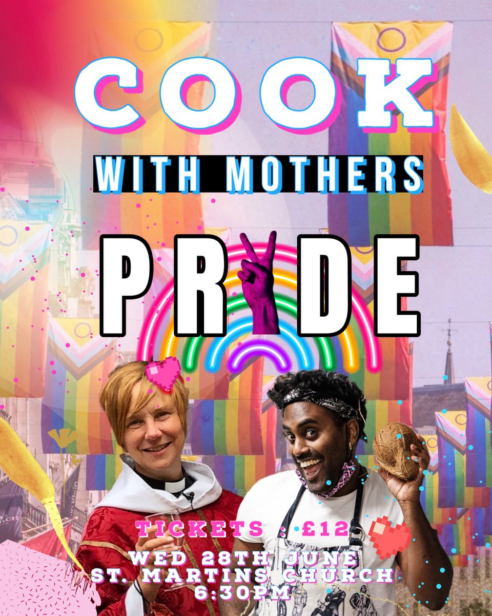 Mthr_Carol's tweet photo. @StMartinsNW5 evening of fun &amp; celebration for everyone, cookery demo &amp; meal £12 @QCCA_ltd @CooperationTown @KTCityFarm @JimmyRobinNW5 @StMaryMagsNW1 @SGTMLondon @StMichaelsNW1 @AlunFord3 @heartchitecture @sodalityofmary @dioceseoflondon @bpedmonton #TeamEdmonton #CamdenDeanery https://t.co/rytnnKaX6x