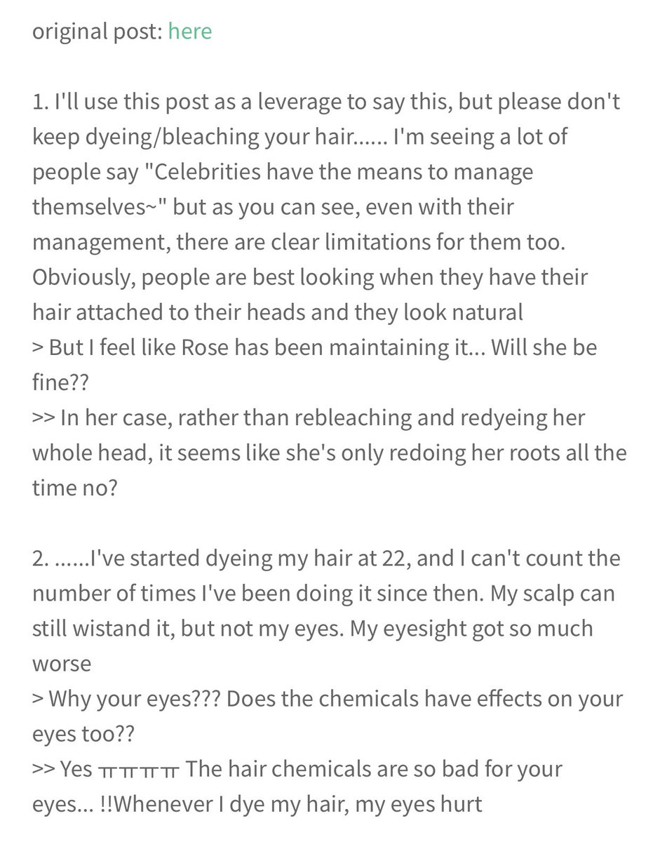 notpannchoa on Twitter "[ notpannchoa ] Karina's hair breakage after