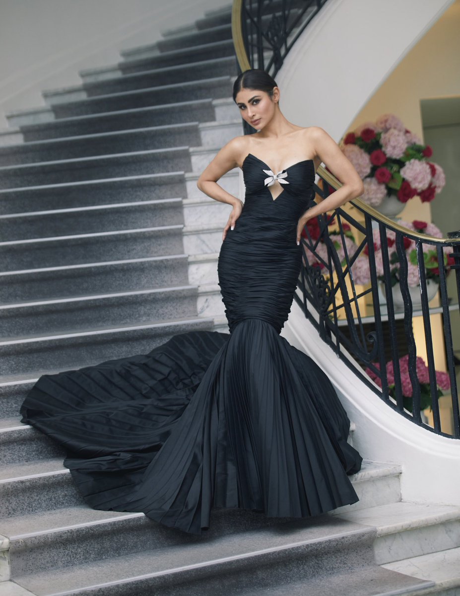 Very glamorous and high on fashion @Roymouni slayed @Festival_Cannes over and over again! #DCASquad