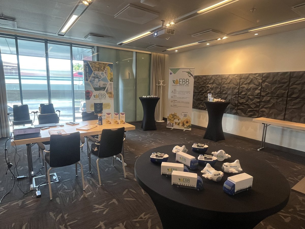 Today the EBB Secretariat is at the #ALDEcongress in Stockholm! Join us on the third floor to learn more about the EBB and the crucial role of #biodiesel in decarbonizing the EU transport sector. We look forward to meeting the @RenewEurope family and everyone at the congress!…