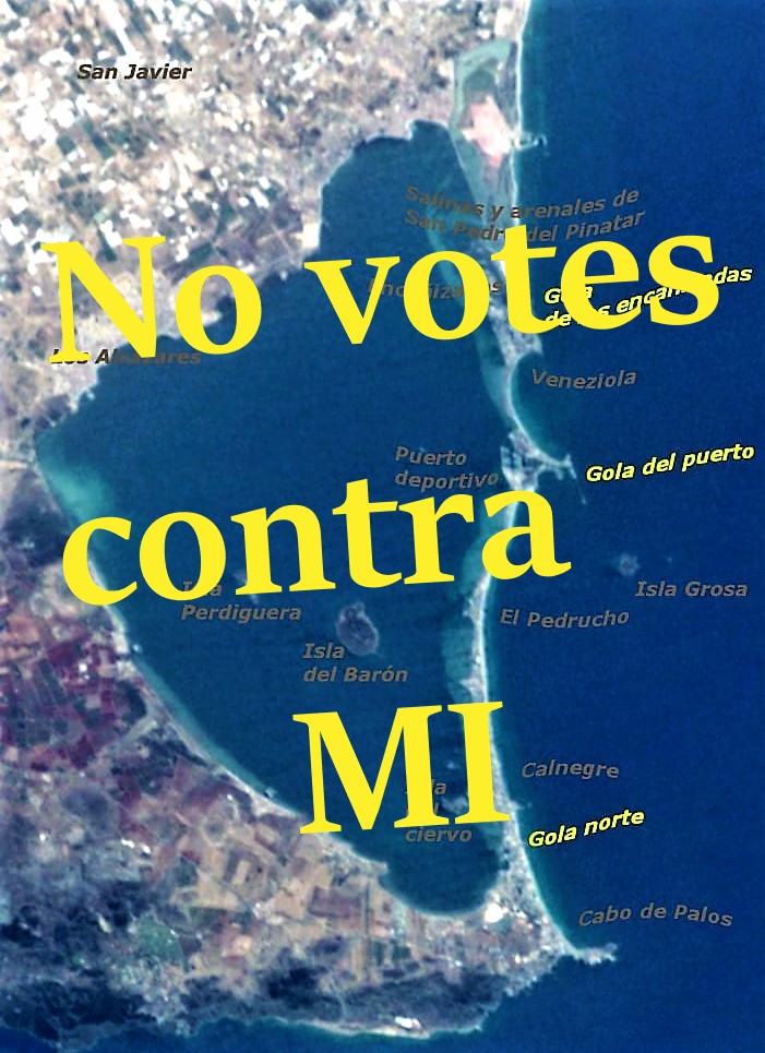 #CampodeCartagena 
#Elecciones28M 
#EleccionesMunicipales 
#28demayo 
#SOSMarMenor 
#LosPecesNoPuedenVotarTúSí 
Qué tu voto sea útil.