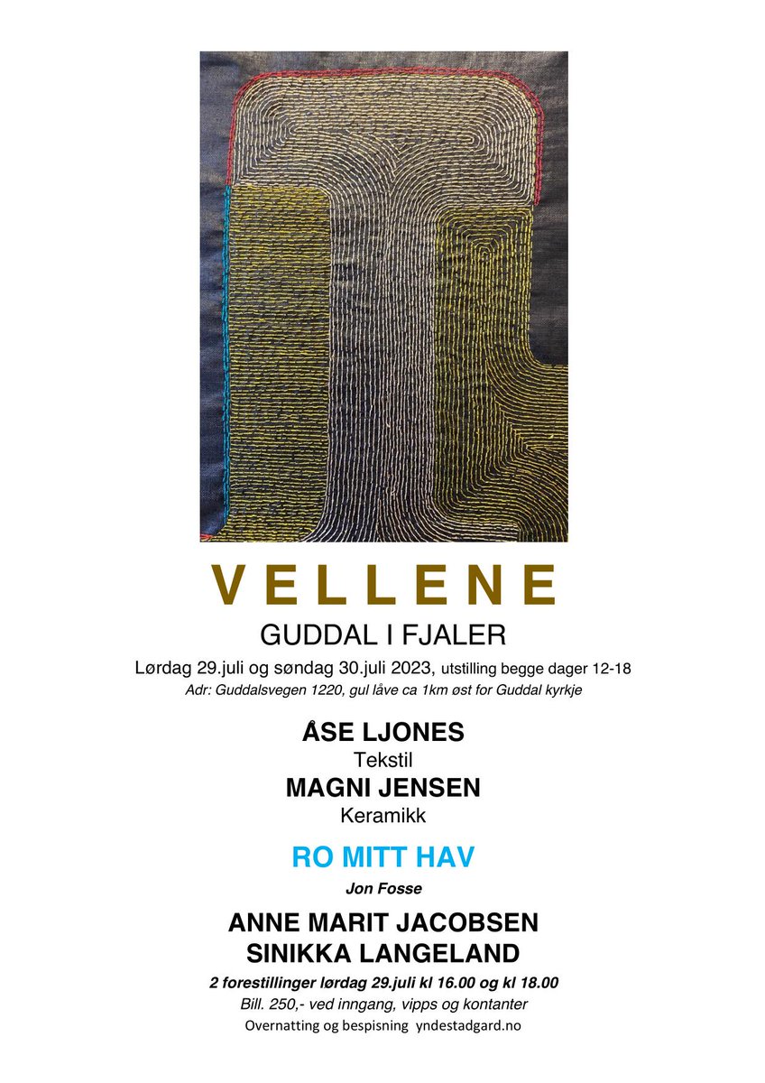 velkommen til Vellene i Guddal, Fjaler siste helg i juli overnatting yndestadgard.no