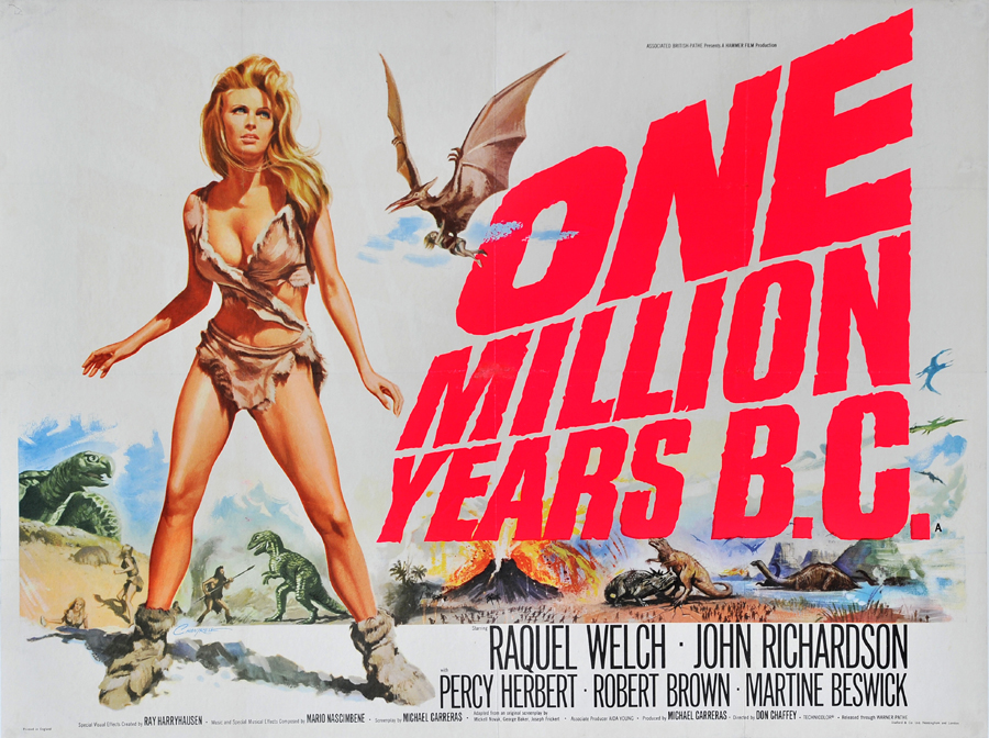 UK fans can catch Ray’s classic ‘One Million Years B.C.’ on @TalkingPicsTV from 14:40pm today. Don’t miss Ray Harryhausen's incredible dinosaurs starring alongside the iconic Raquel Welch!

talkingpicturestv.co.uk/schedule/

#rayharryhausen #raquelwelch #onemillionyearsbc