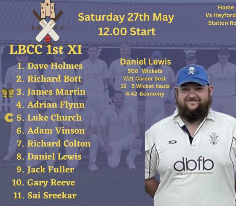 Long Buckby Cricket tweet media