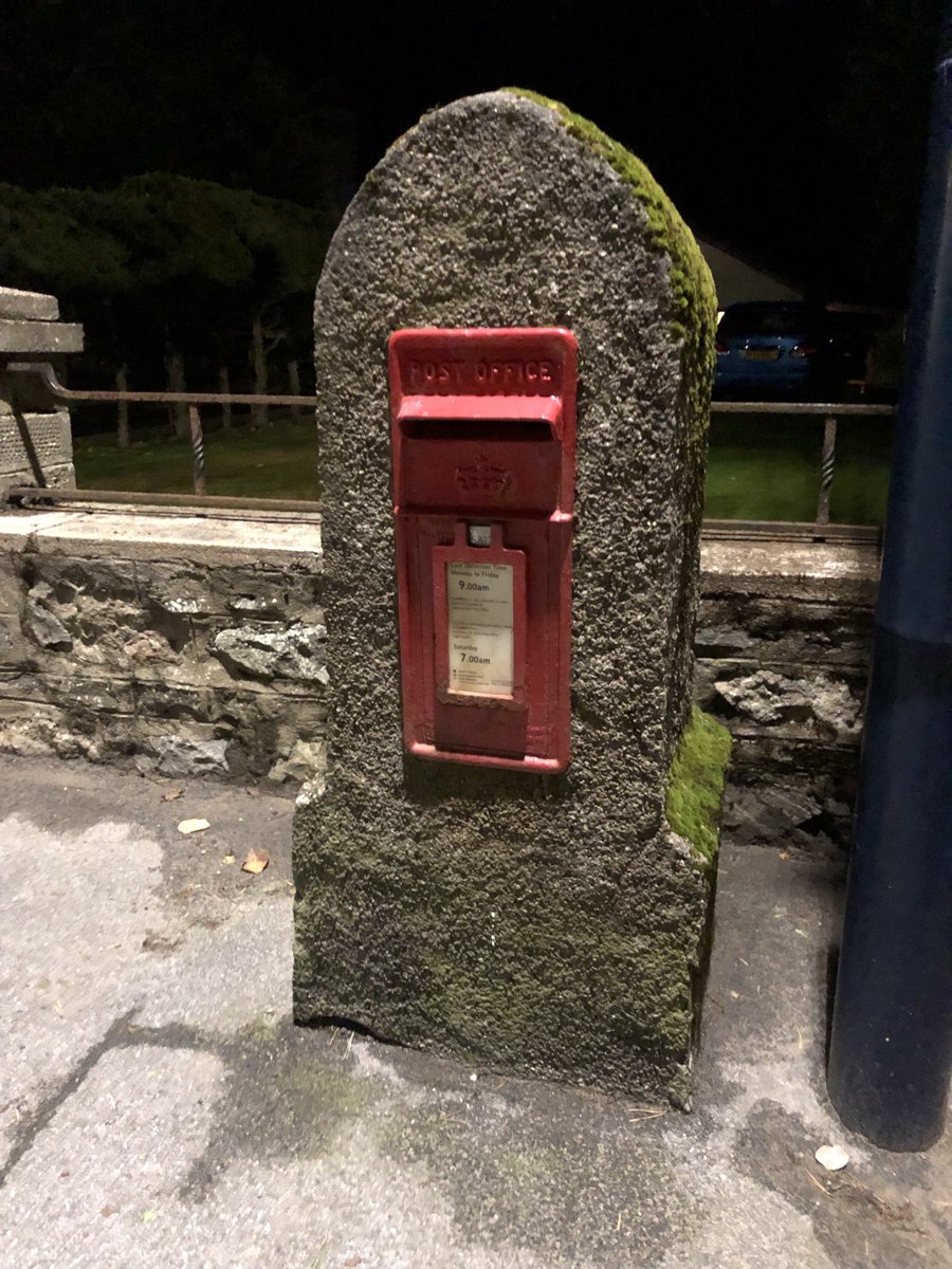 Newtonmore safely esconsed. #postboxSaturday