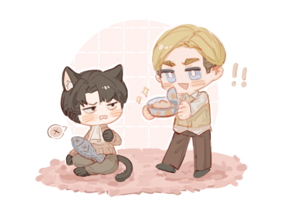 #eruri #エルリ 

“Don't try to bribe me！”