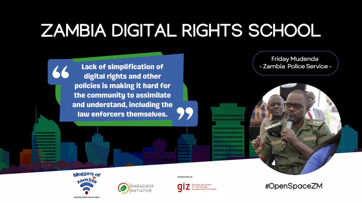 NkhomaGlad's tweet image. Digital Rights are human rights and Human rights and Digital Rights. #OpenSpaceZm