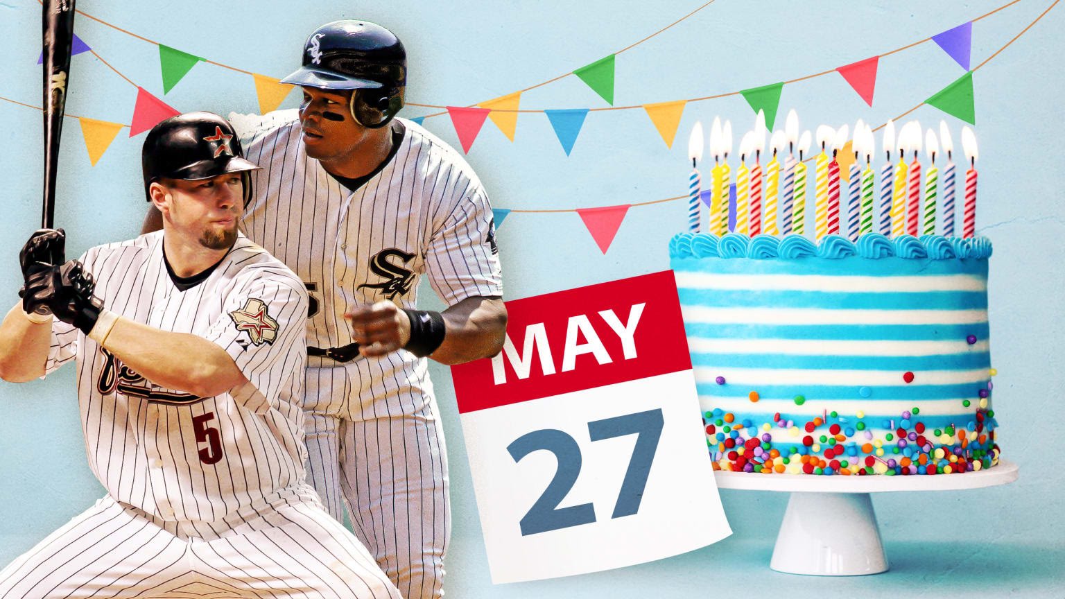 Happy birthday Jeff Bagwell and Frank Thomas 