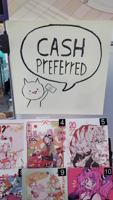 Momocon day 3! Please prefer using cash at my table since I don't have a card reader. But there is an online payment option! (Tho signal is not very reliable)