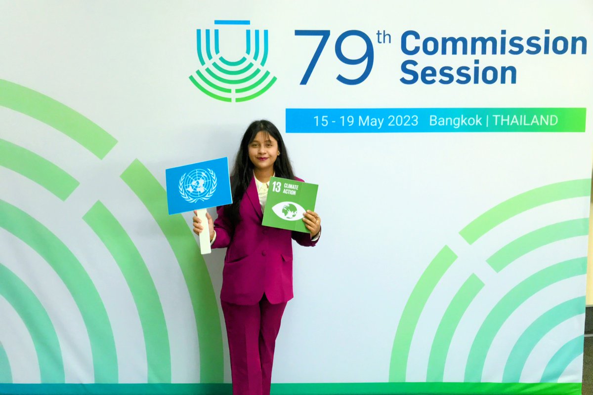 RothiJahan's tweet photo. Delighted to attend and represent Bangladesh🇧🇩 at the #CS79 of the @UNESCAP. The leaders from the APAC region urged to enhance the regional cooperation to combat climate change and make the planet climate resilient.

@EcoNet_Global
@YECAP_AP
@UNDPasiapac 
@UNEP 
@stefanliller https://t.co/uTRJqQbpmK