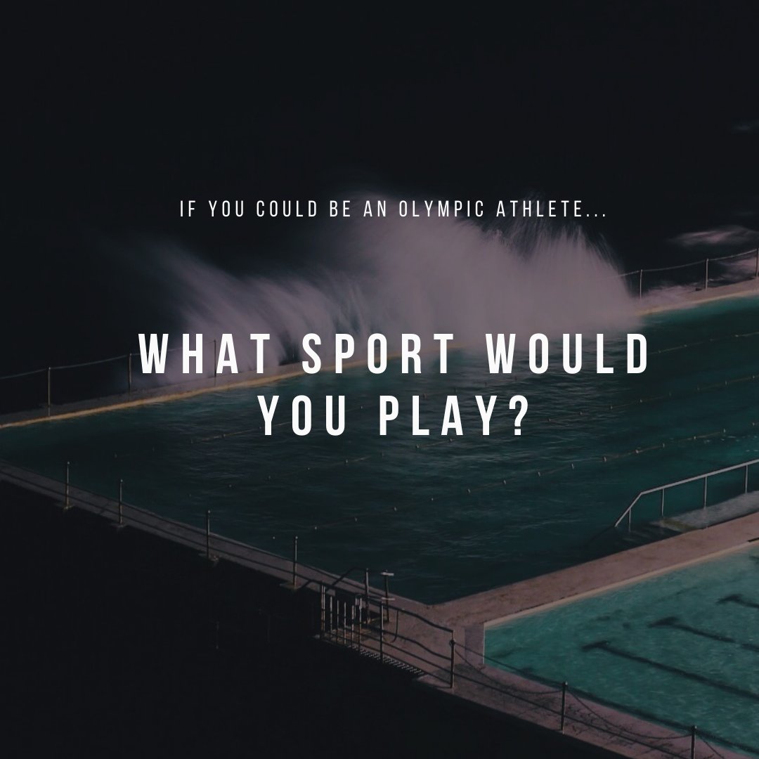 If you could be an Olympic athlete, in what sport would you compete?

#olympics   #olympics2020   #olympicsjapan
#Realestate #fairlawn #paramus #saddlebrook #njrealestate #bergencounty #forsalebuyowner #propertymanagement #homeseller #appraisel #elmwoodpark #maywood