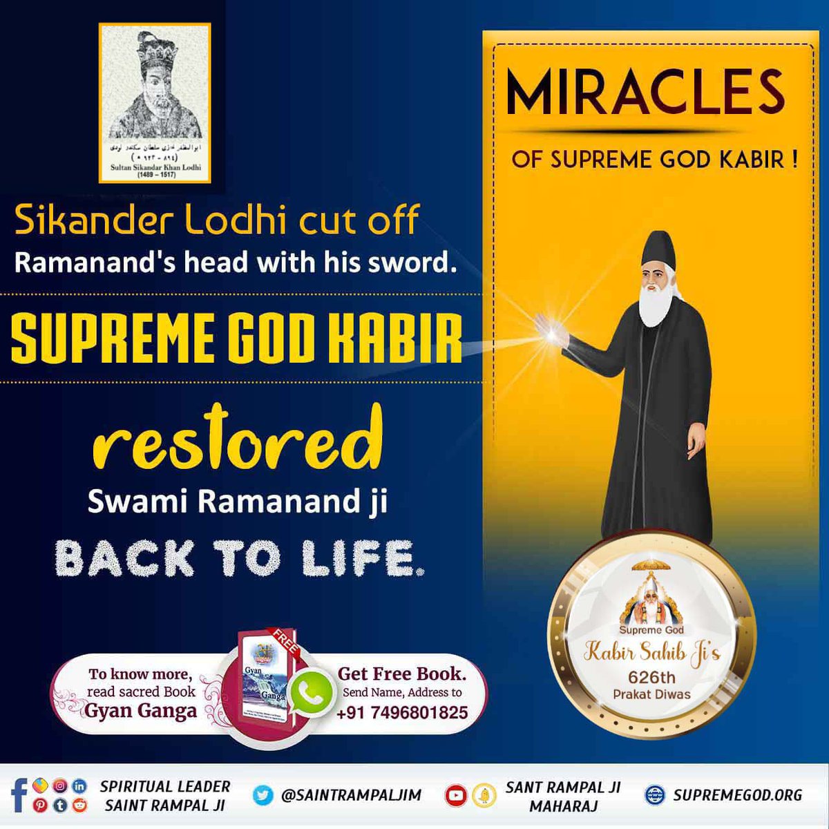 AnshR5's tweet photo. #Unbelievable_Miracles_Of_God
Miracles  of God kabir ❤

God Kabir Prakat Diwas https://t.co/De6pvyL1y4