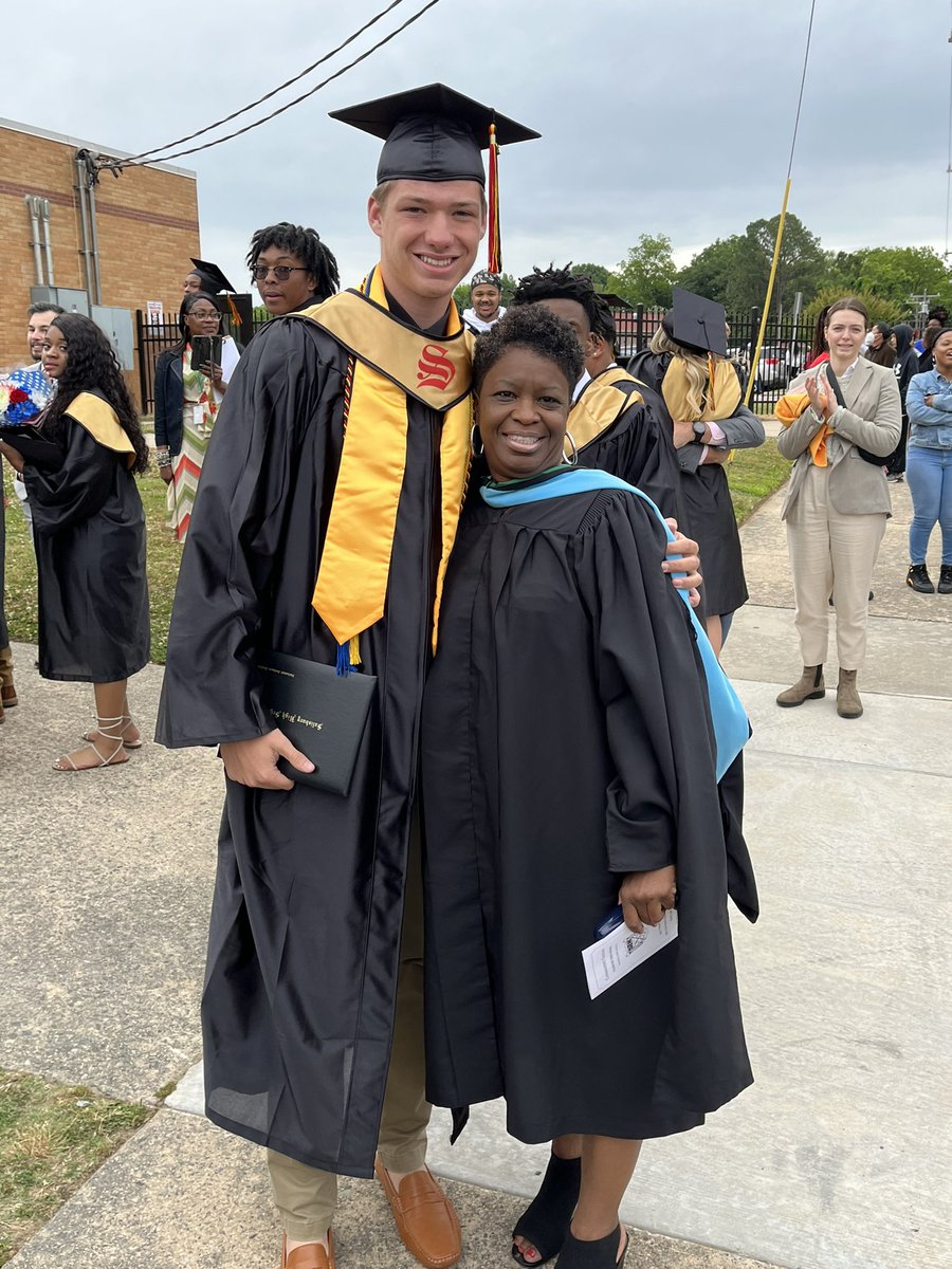 Shonda Hairston (@prinhairston) on Twitter photo Today when he walked across the stage, he asked me if he made me feel old.๐I was his elem principal for 6 years. While it does make me feel a little old, I am so proud of him & excited about the great things that he will do!
#Kinder2Grad
<a href="/knollwoodelem/">Knollwood Elementary</a> <a href="/RSSchoolsNC/">Rowan-Salisbury Schools</a> Today when he walked across the stage, he asked me if he made me feel old.๐I was his elem principal for 6 years. While it does make me feel a little old, I am so proud of him & excited about the great things that he will do!
#Kinder2Grad
<a href="/knollwoodelem/">Knollwood Elementary</a> <a href="/RSSchoolsNC/">Rowan-Salisbury Schools</a>