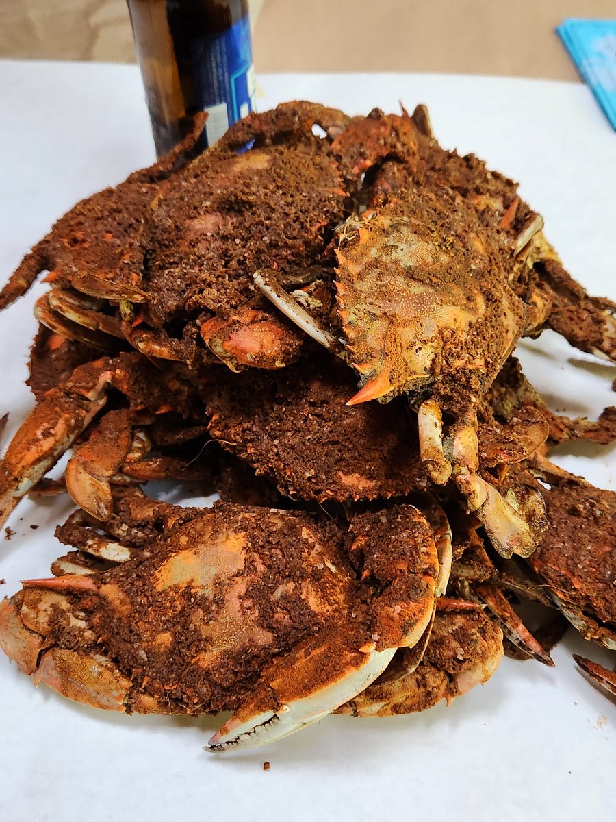 Steamed crabs 🦀 again!