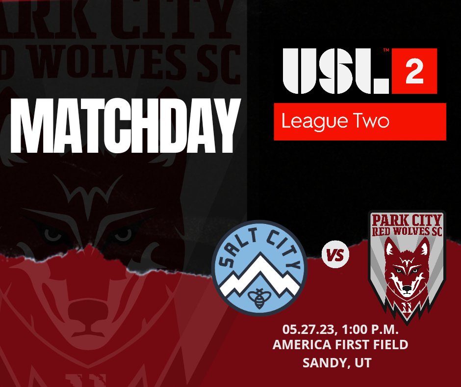 IT'S MATCHDAY!!!

Up The Wolves! ⚽️🐺

#RedWolves #USL1 #USL2 #PathToPro #Academy #SeasonTickets #SoccerFans #Back2Back #DefendTheDen #DaleRedWolves