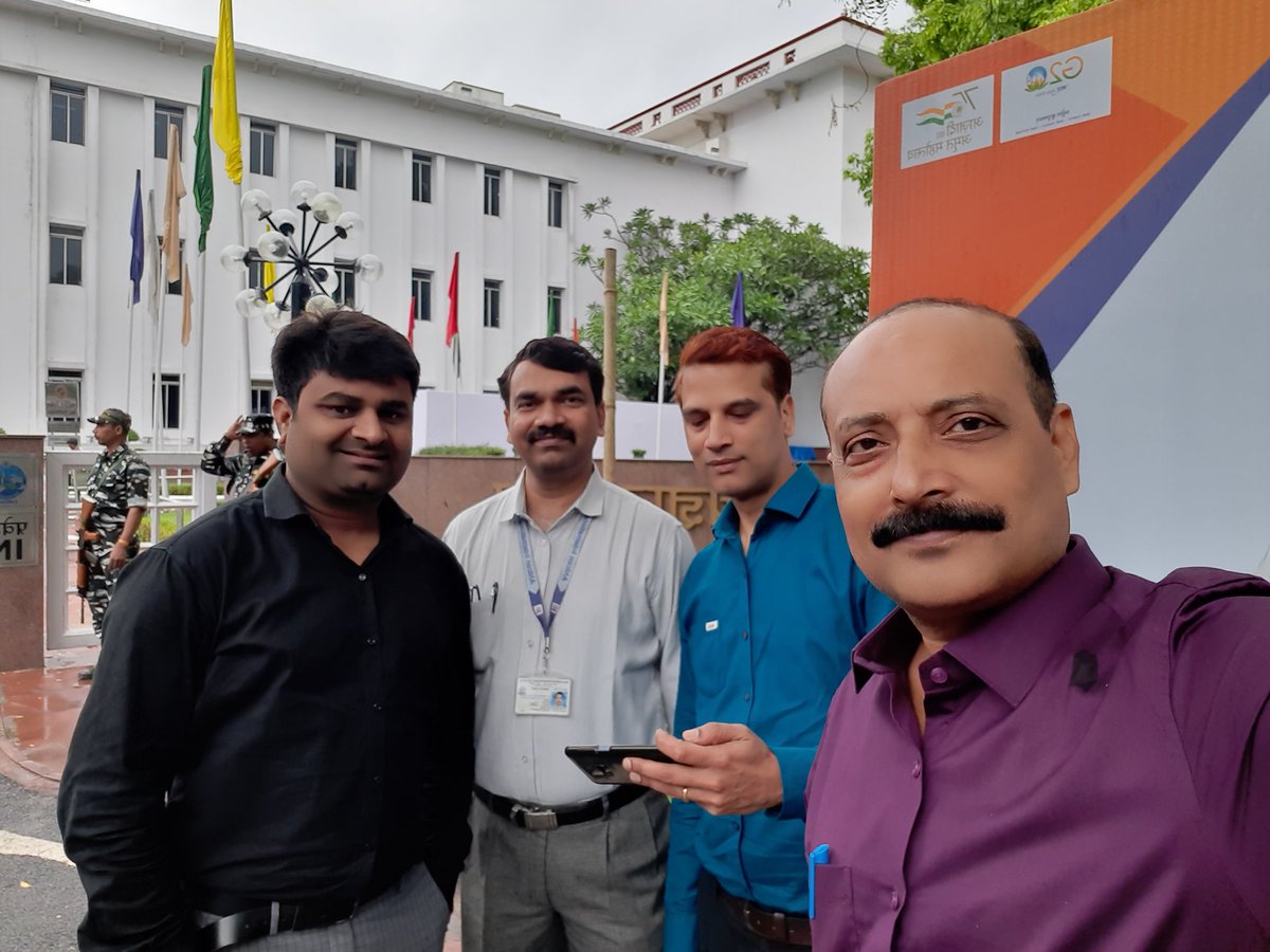 Bipin Jha (@bipinjha007) on Twitter photo Today we got the opportunity to attend the conclave of 9 years of Seva, sushasan and gareeb Kalyan at Vigyan bhavan, New delhi.
<a href="/ashokkp/">Ashok Pandey</a> <a href="/y_sanjay/">Sanjay Yadav</a> <a href="/pntduggal/">PUNEET DUGGAL</a> @Kavita_hm Today we got the opportunity to attend the conclave of 9 years of Seva, sushasan and gareeb Kalyan at Vigyan bhavan, New delhi.
<a href="/ashokkp/">Ashok Pandey</a> <a href="/y_sanjay/">Sanjay Yadav</a> <a href="/pntduggal/">PUNEET DUGGAL</a> @Kavita_hm