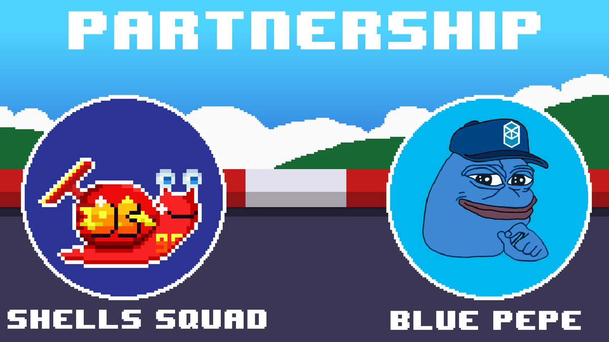 Excited to announce our partnership with <a href="/THEbluepepe/">BLUE PEPE💥</a> 

Cant wait to see their custom Race track and Snails in game! 👀

 Lets win together! 🏁🏆

#NFTs #FTM $FTM #NFTCommunity #Fantom #pixelart #GameFi #indiegame