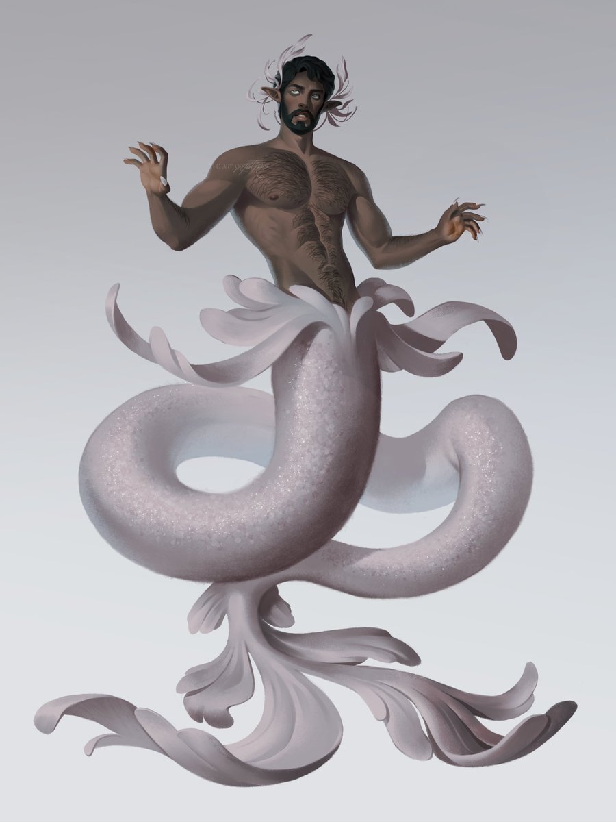 patsu_x's tweet photo. Fae Merman #MerMay https://t.co/1RNYQ2MgNc