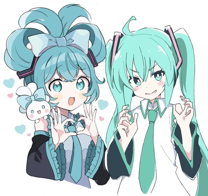 「crossover twintails」 illustration images(Popular)