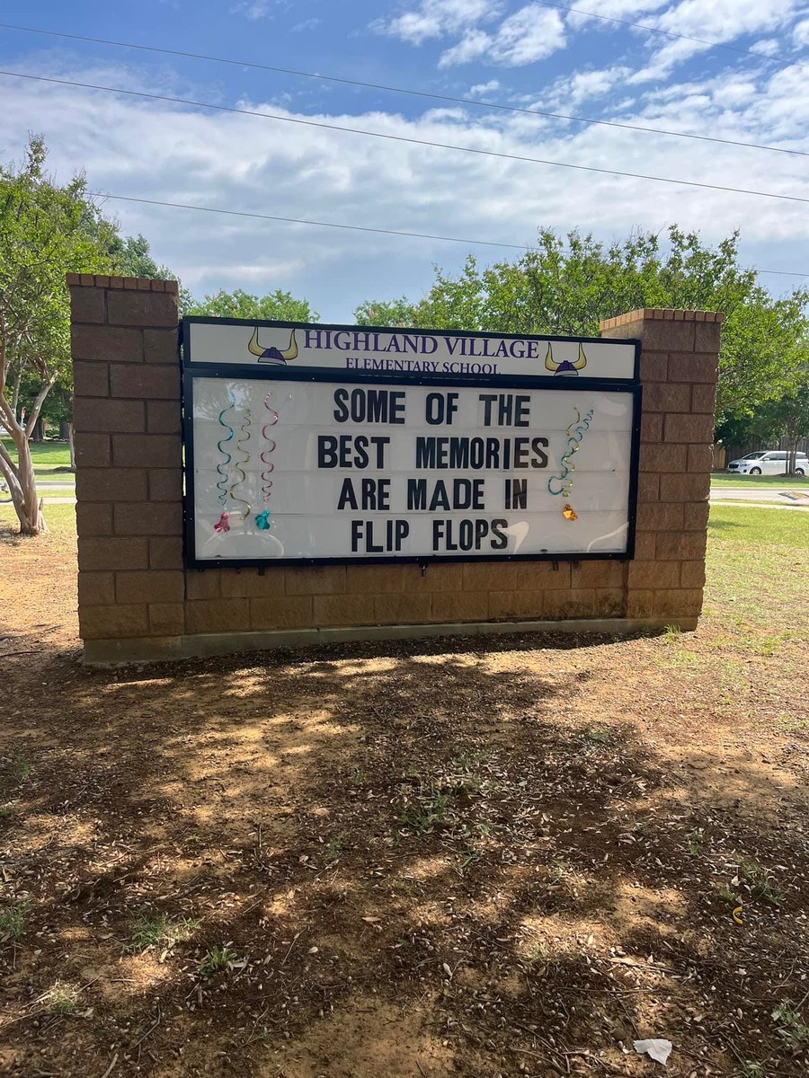 Have a great summer, Vikings!! #onelisd #lifeisgoodathve