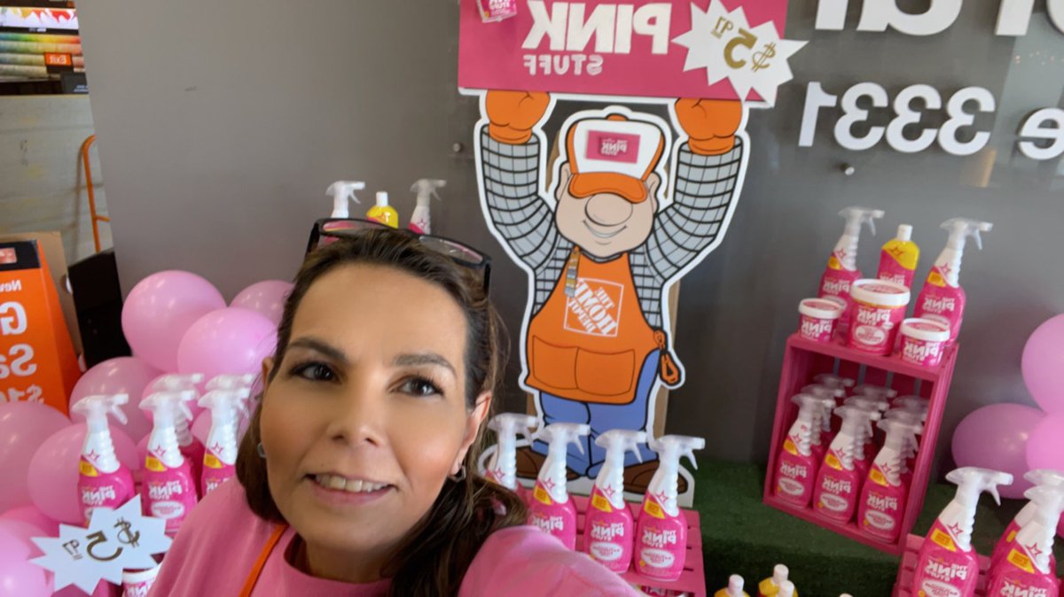 THE PINK STUFF IS GOING TO BE ONE OF OUR TOP SKUs SELLER THIS MEMORIAL WEEKEND at DORAL HOME DEPOT 3331. 🧡🧡🧡🧡