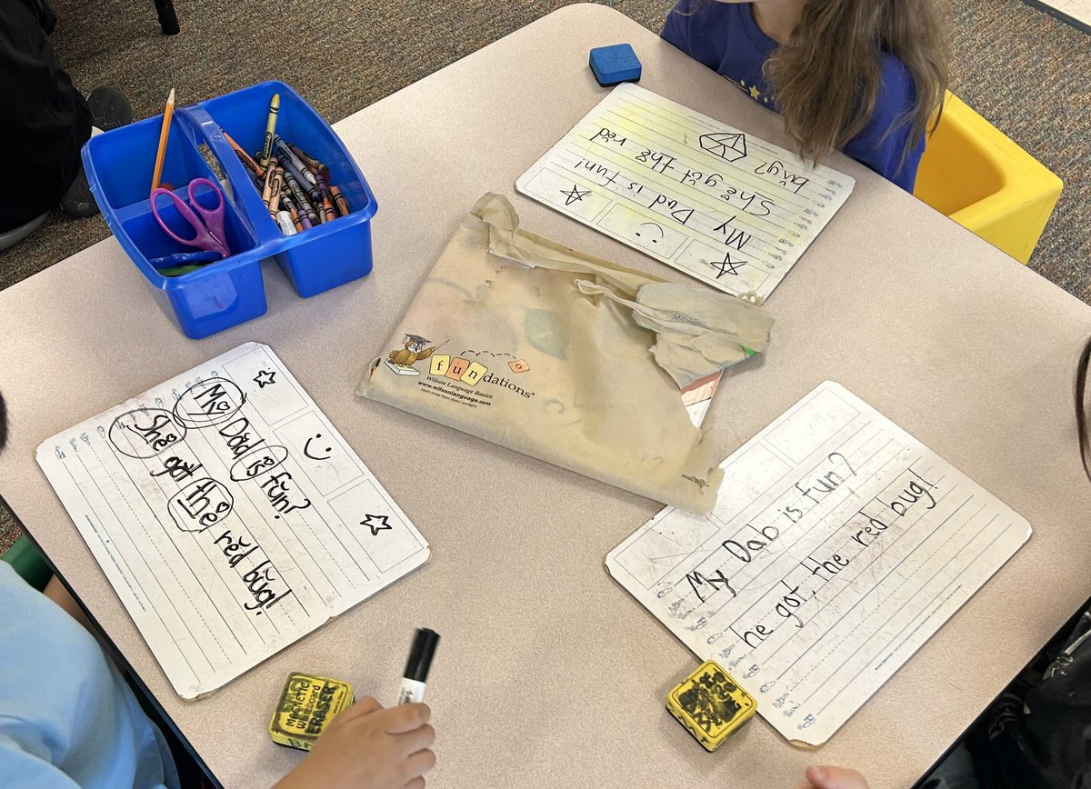 This is what consistent, systematic phonics instruction produces in May of kindergarten! @MrsMSymonds <a href="/wilsonlanguage/">Wilson Language Training</a> <a href="/BaileywickWCPSS/">Baileywick Elementary</a>
