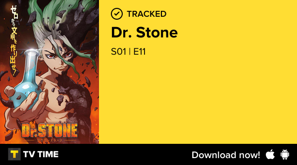 #_elmagnifico12

I've just watched episode S01 | E11 of Dr. Stone! #drstone  tvtime.com/r/2Pyqk #tvtime