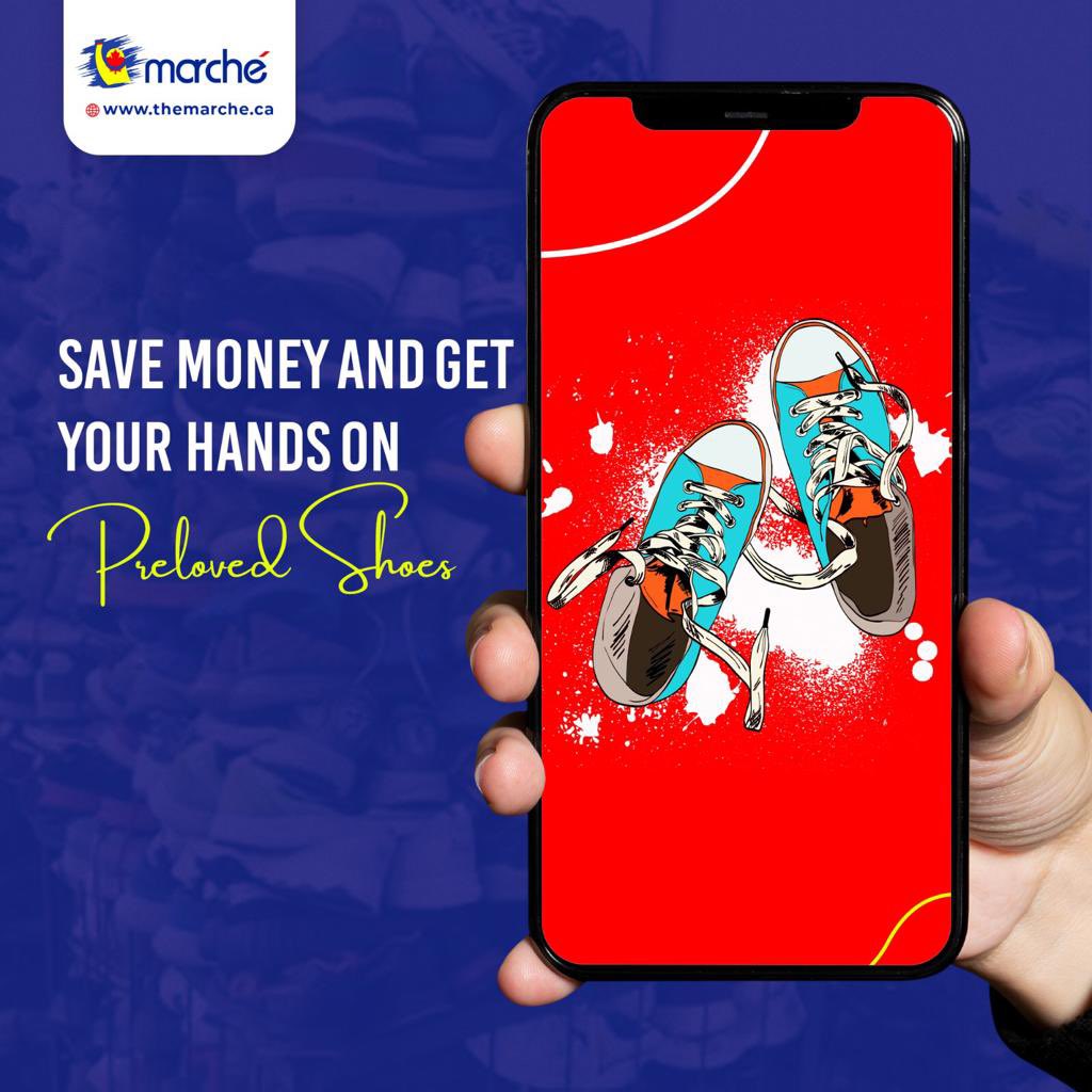 marche_the's tweet photo. Looking for matching shoes but running low on budget? 👠 🤔

Marche can be your saviour place! Find pre-loved shoes at an affordable price. 

Enjoy new in less price, try now!

#PrelovedShoesForSale #ShoeSale #ShoesOnSale #PreownedShoes #hellomarche #marchecanada https://t.co/gT32KL8POJ
