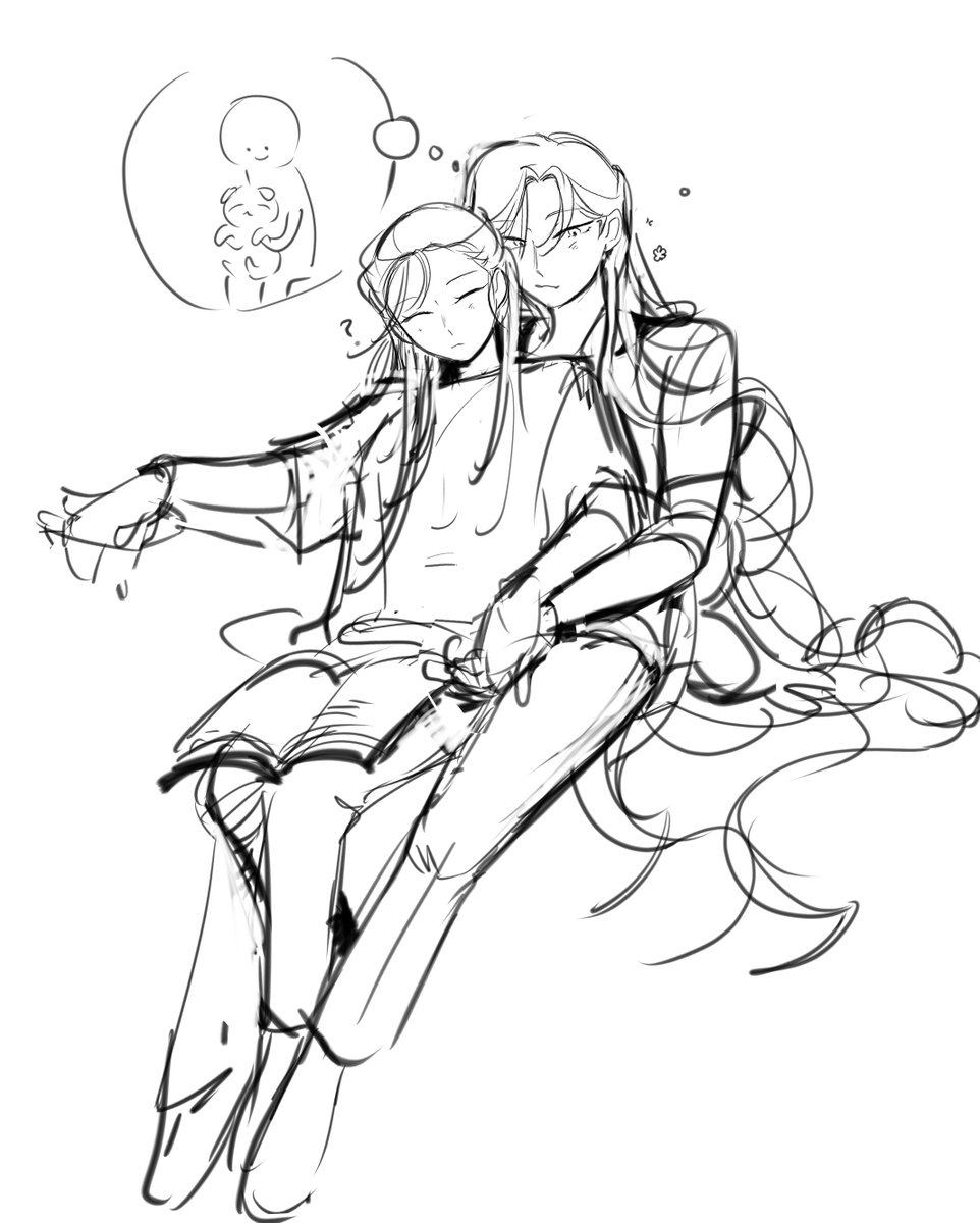 i had a cleaner version of this doodle but i accidentally closed csp while saving so there's just this sigh