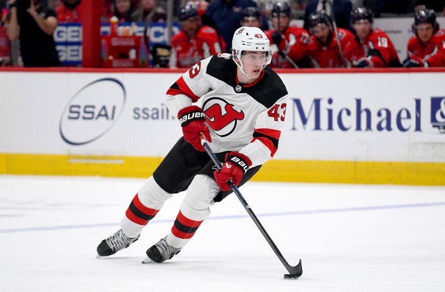 mckeenshockey's tweet photo. MCKEEN’S 2023 NHL PROSPECT REPORT – #1 New Jersey Devils

The #NJDevils have the top ranked prospect pool prior to the 2023 NHL Draft. Three prospects in our top ten overall in Nemec (#2), L. Hughes (#4) and Holtz (#7).

Top 10 profiles by @JoshuaBell31 
https://t.co/q5U6mPHQKe https://t.co/XuD57E97wy