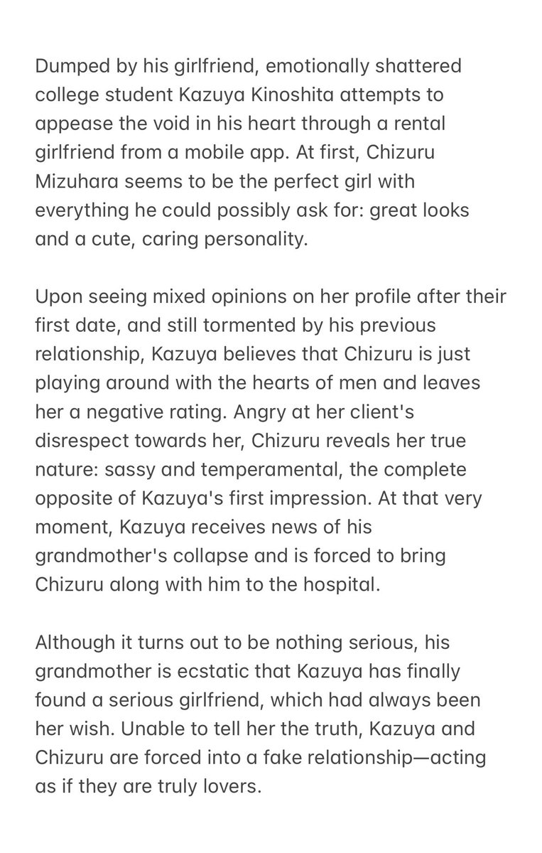 anireccs's tweet photo. ♡ rent-a-girlfriend
volumes: --
status: on-going
genre: #shounen, school, romance, comedy https://t.co/MLHf2u53La