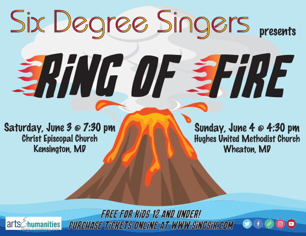 RING OF FIRE with SIX DEGREE SINGERS ~ conta.cc/3WAQxRy