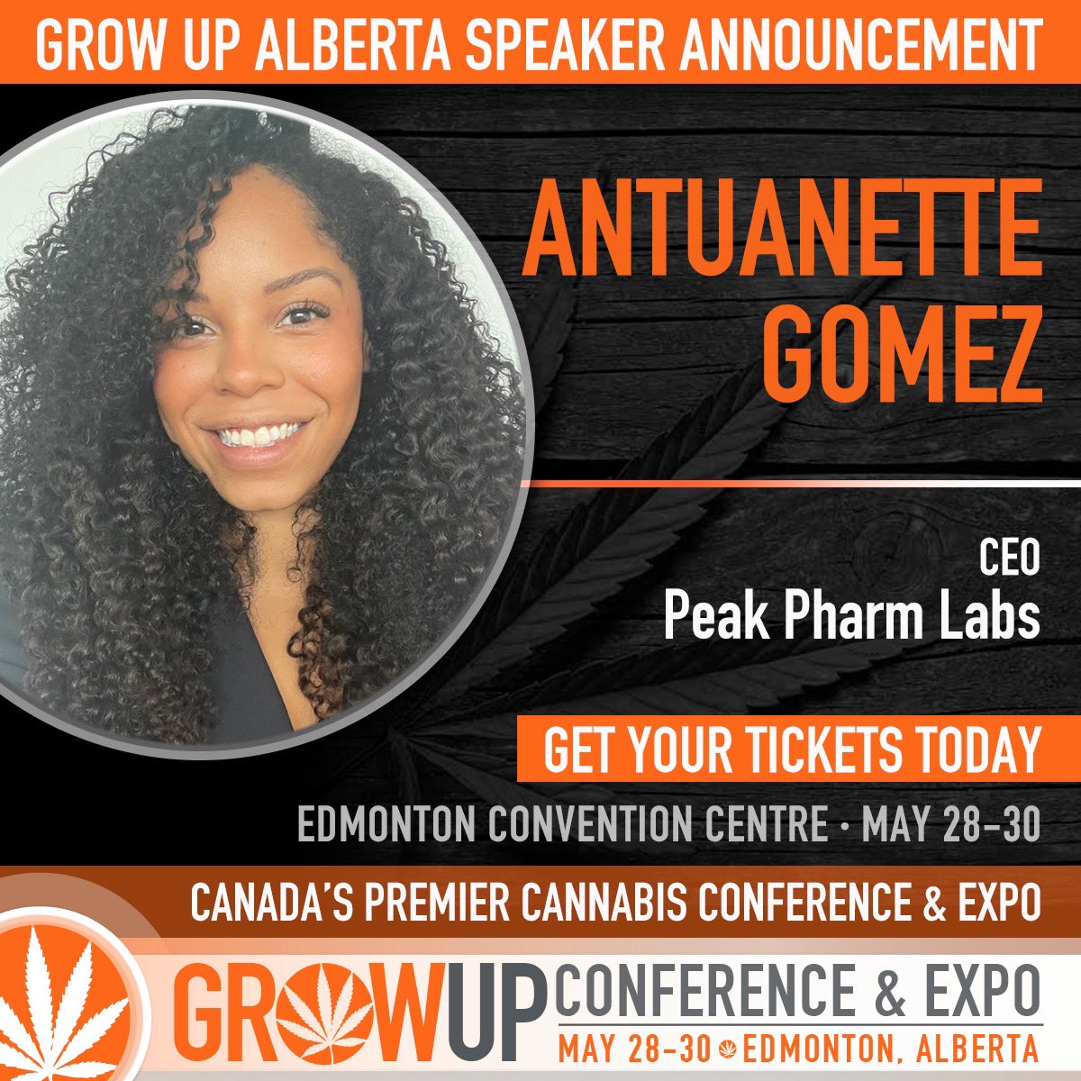 Can’t wait to see you all in Edmonton this weekend at the @growupcanada Cannabis Conference 🚀 I’ll be speaking on the Suppository Panel Monday, May 29th at 12:15 🗓️ DM me if your in town and want to connect. #CannabisCommunity #MedicalCannabis