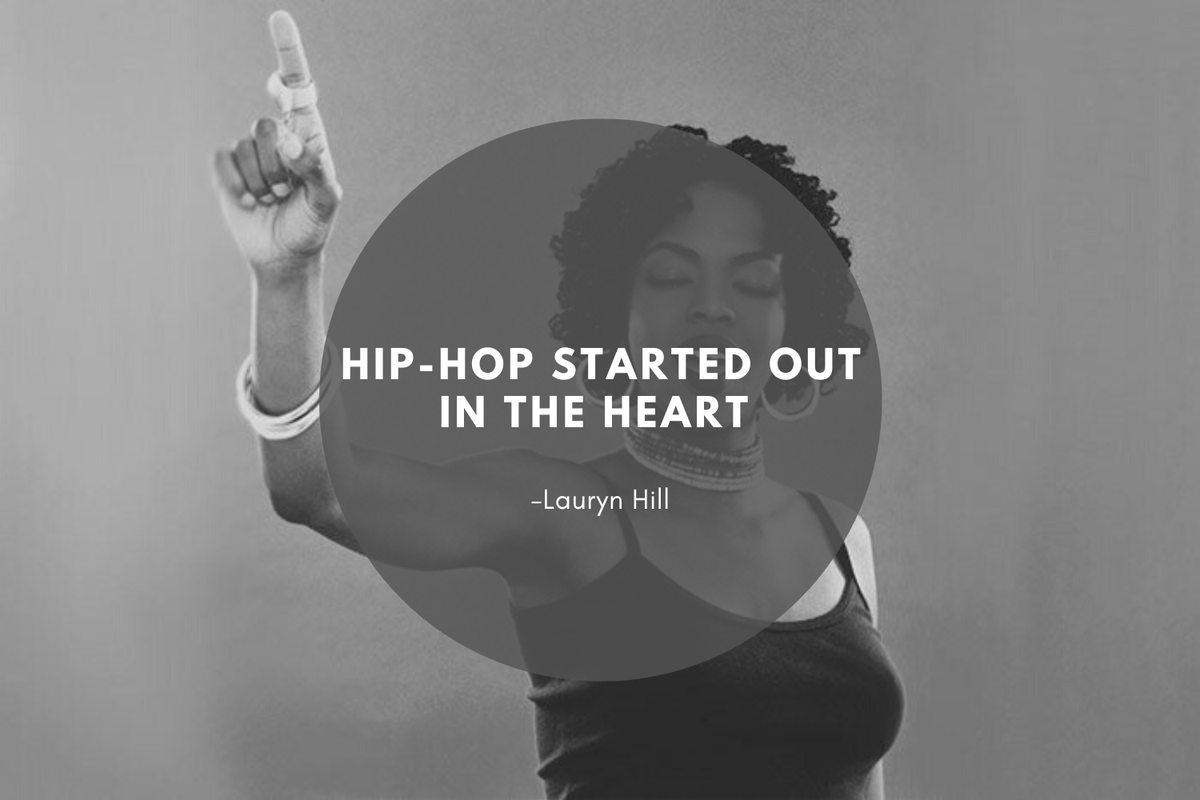 Quote by American singer, songwriter, rapper, record producer and actress, Lauryn Hill. 
#laurynhill #hiphop #hiphopquotes