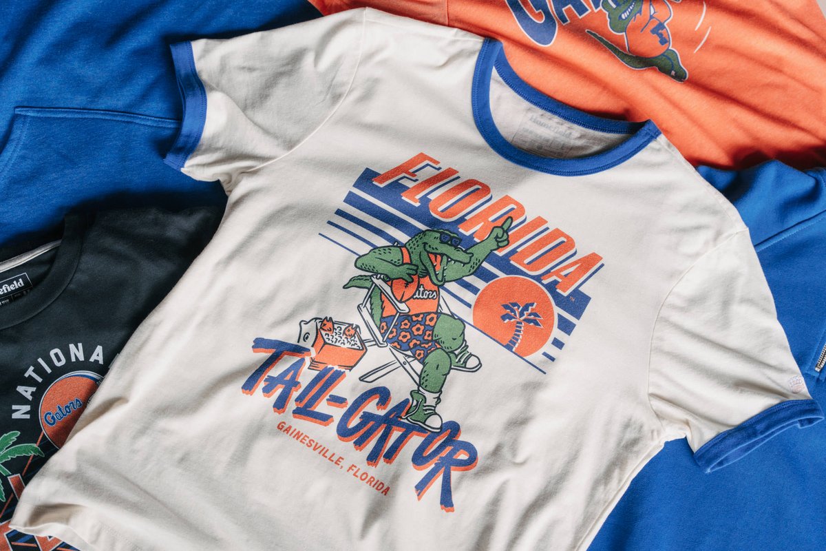 SHOP THE NEW FLORIDA COLLECTION NOW! 🐊

homefieldapparel.com/collections/vi…