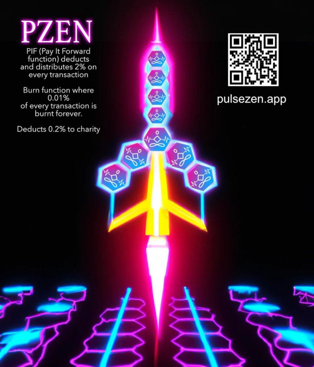 easywayout0's tweet image. Compound interest on steroids!
Your wallet balance increase while total supply is deflationary 
16.5% APY

3400$ invested today gives you a total share of 0.5% of the Pulsezen-Economy