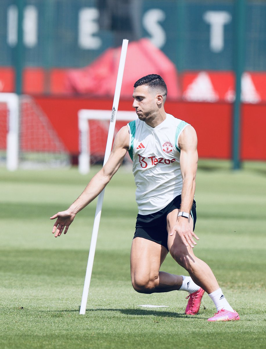 UnitedUpdates's tweet image. 📸 Preparation for the last Premier League game tomorrow. #MUFC