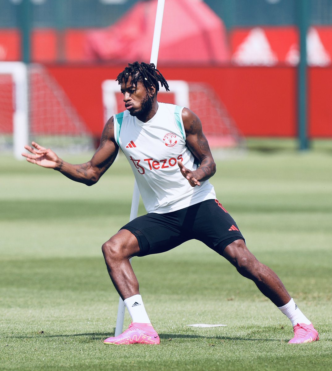 UnitedUpdates's tweet image. 📸 Preparation for the last Premier League game tomorrow. #MUFC