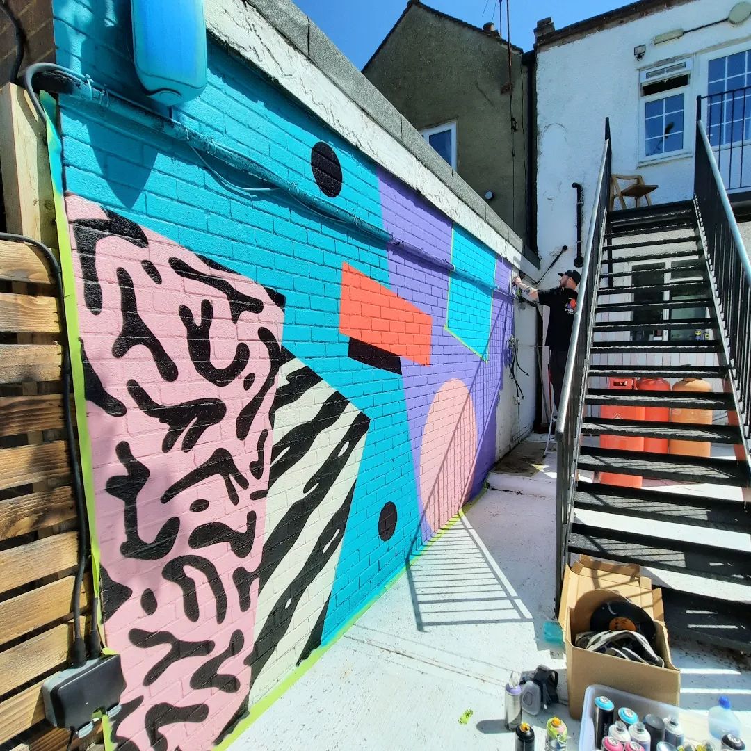 Summer hits Shenfield this weekend with a <a href="/penfoldstudio/">Mrpenfold</a> creation at <a href="/480coffee/">foureighty</a> 🤩

Yesterday, this beauty was being painted out on the sun terrace - the perfect vibe for the perfect place.  Check it out this weekend ☀️

📍80 Hutton Road, Shenfield CM15 8NB

#DiscoverBrentwood