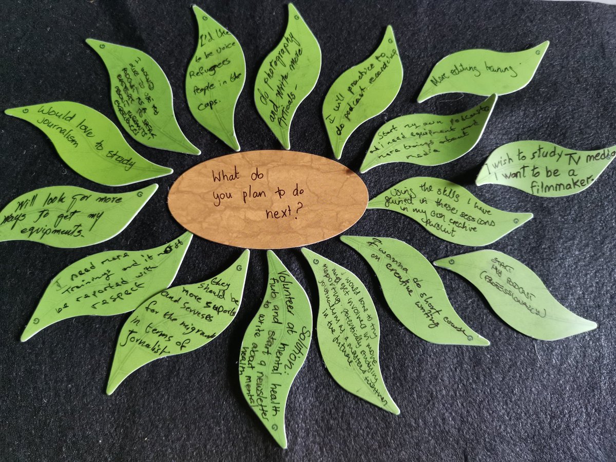 Had an amazing time this week doing podcast training at <a href="/MigrantVoiceUK/">Migrant Voice 🧡</a>'s Glasgow Media Lab. Watch this space for updates on the project, including the release of our collaborative podcast episode on the <a href="/UofGUnescoRILA/">UofG Unesco RIELA 🧡</a> podcast!