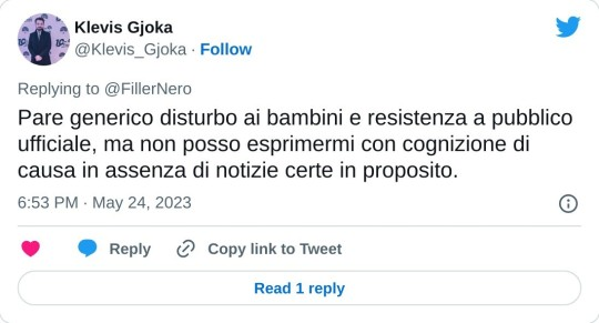 StefMk17's tweet photo. @Klevis_Gjoka @SteMk17 "Avere un cancro" giustifica frasi discutibili; essere un #analfabetafunzionale come @Klevis_Gjoka, che incita alla violenza, invece no.

Se nella #Milano che offre molta #cultura rimani un ignorante e vuoi violenza, come #KlevisGjoka, è chiaro che hai bisogno dello #psicologo. https://t.co/yOZbvPPDty