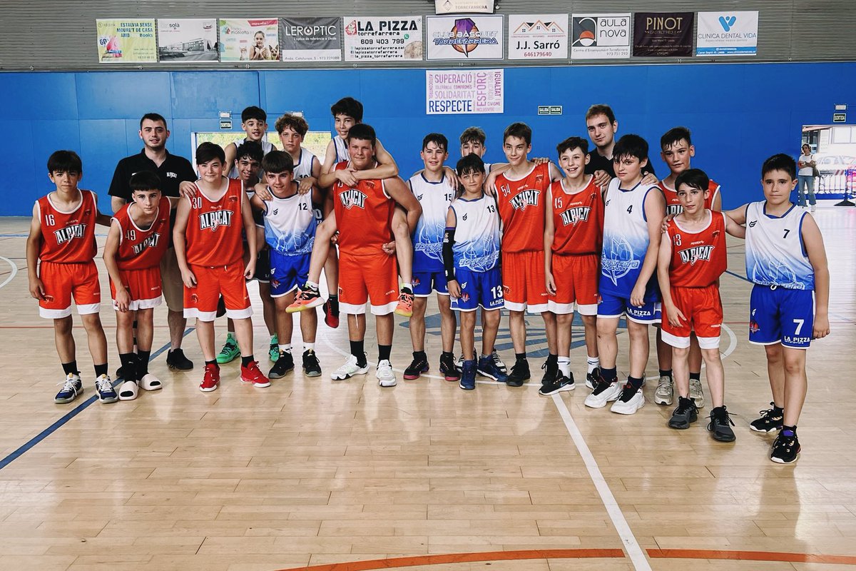 Partit amistós jugat aquest matí dels nostres Infantils 🆚 <a href="/CBTorrefarrera/">C.B. Torrefarrera</a> 

#somhialpicat