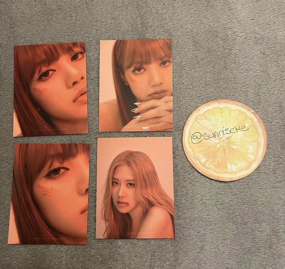 sunriseke's tweet photo. Wts blackpink 

Prices: £2

Lisa Jennie rose postcard https://t.co/UQhBo13UaK
