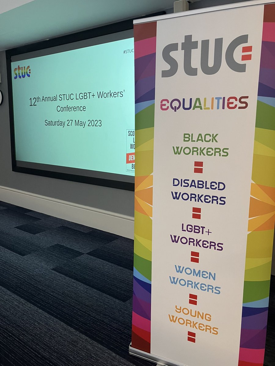 Come say hi at the @ScottishTUC @STUCLGBT 2023 Conference 🏳️‍🌈 

@UnionLearning
