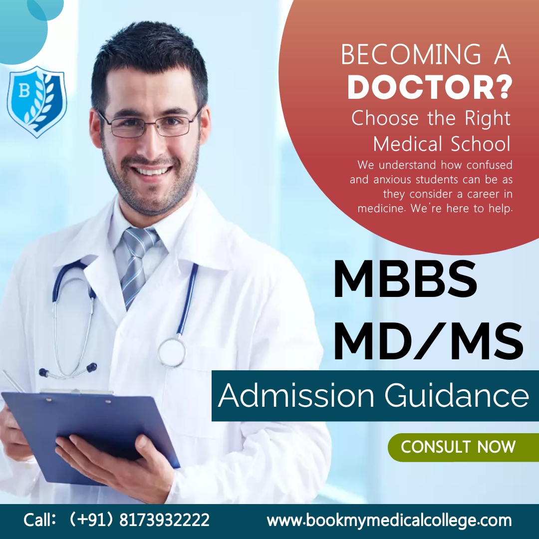 Becoming Doctor? Choose the right medical school
MBBS / MD/MS Admission Guidance for Best Pvt Medical Colleges

Visit @ bookmymedicalcollege.com/bmmc

#bmmc #admissionguidance #medicaladmission #medicaleducation #MDMS #mbbs #MedicalSchool #guidance #admissionopen2023_2024