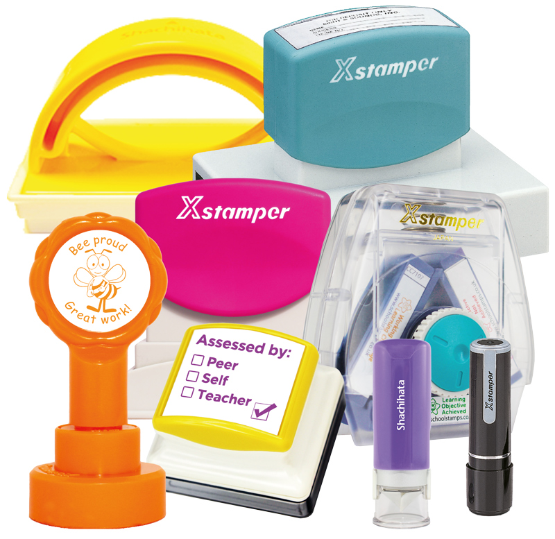 classroomcapers's tweet photo. 😃Good and 😒bad news. The BAD news - Xstamper prices increase 15%+ Thurs, so if you need a stock/custom Xstamper don't delay!  The GOOD news - we've alternative stamps, staying at low prices - all in 14+ ink colours AND FREE DELIVERY (no min. spend). 👍 https://t.co/O5rhijPRIV https://t.co/ECIDCNsdXE