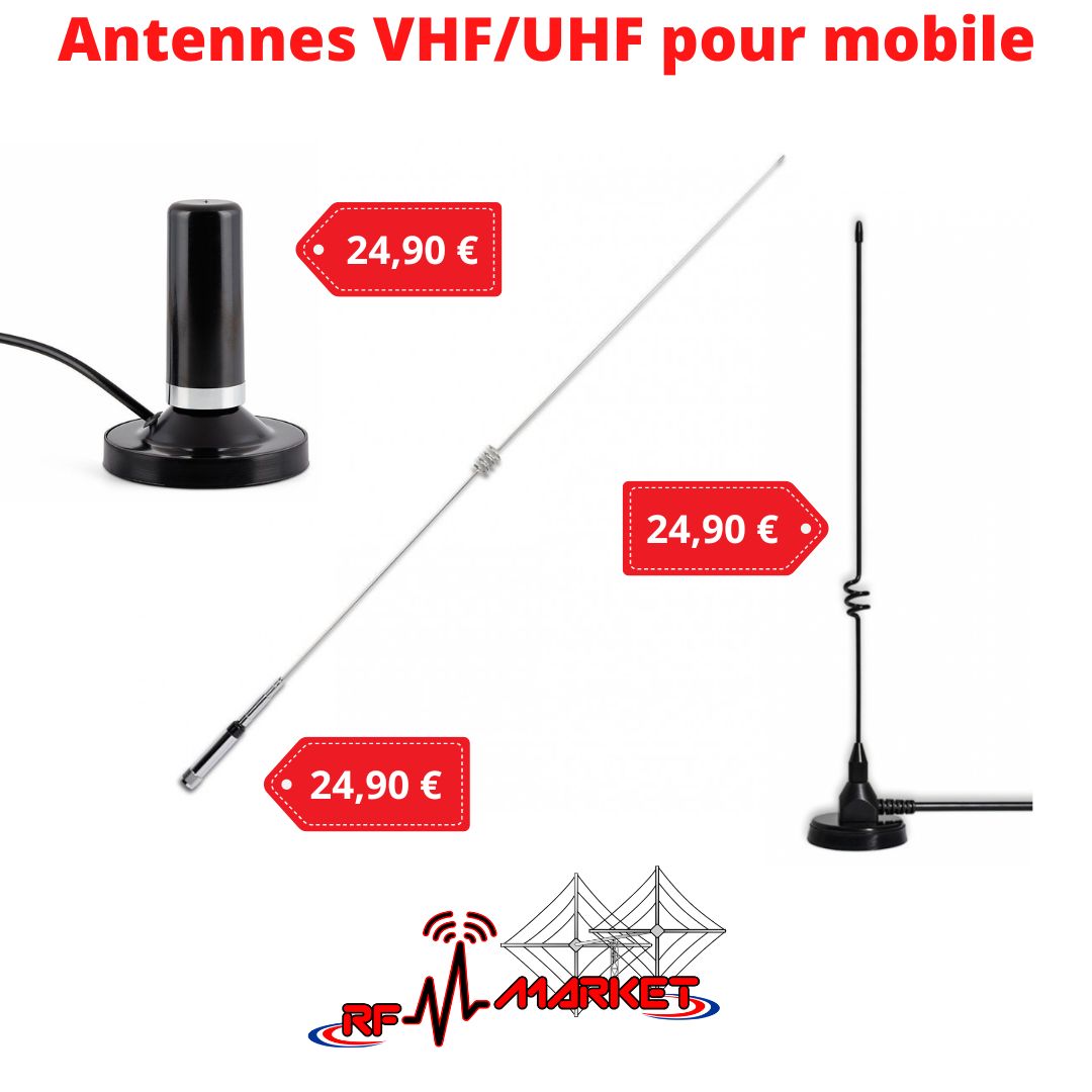 Notre sélection d'antennes VHF/UHF pour mobile à petit prix disponible immédiatement --> rf-market.fr/83-mobile
#radioamateur #hamradio #vhf #uhf #pmr #pmr446
