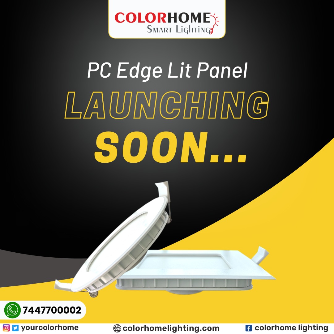 yourcolorhome's tweet photo. Experience brilliance with Colorhome PC edge-lit panel - lighting redefined.💡
.
.
.
#lighting #lightingdesign #colorhome #led #ledbulbs #ledtorch #ledbatten #lighting #smartlighting #smartlightingtechnology
#smartlightingcontrol #colorhome https://t.co/YNeLzyx81d